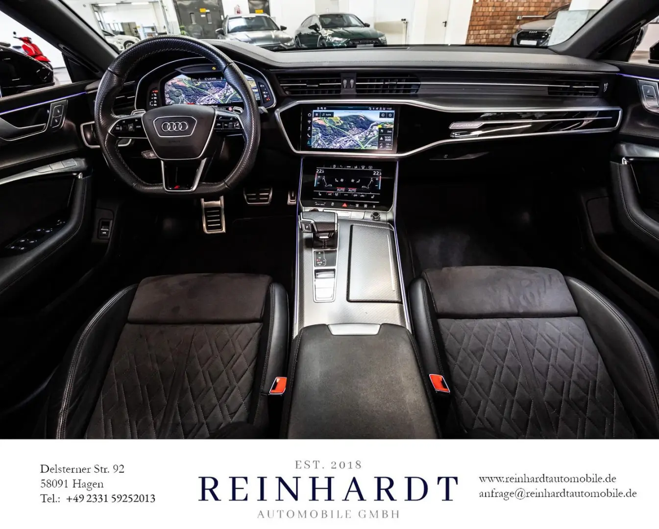 RS7 SPORTBACK ALL-BLACK 22Z./ACC/HuD/PANO/280KMH