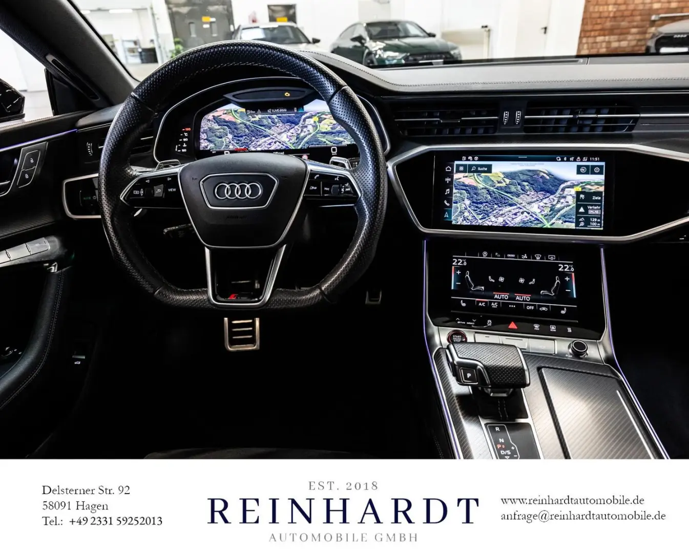 RS7 SPORTBACK ALL-BLACK 22Z./ACC/HuD/PANO/280KMH