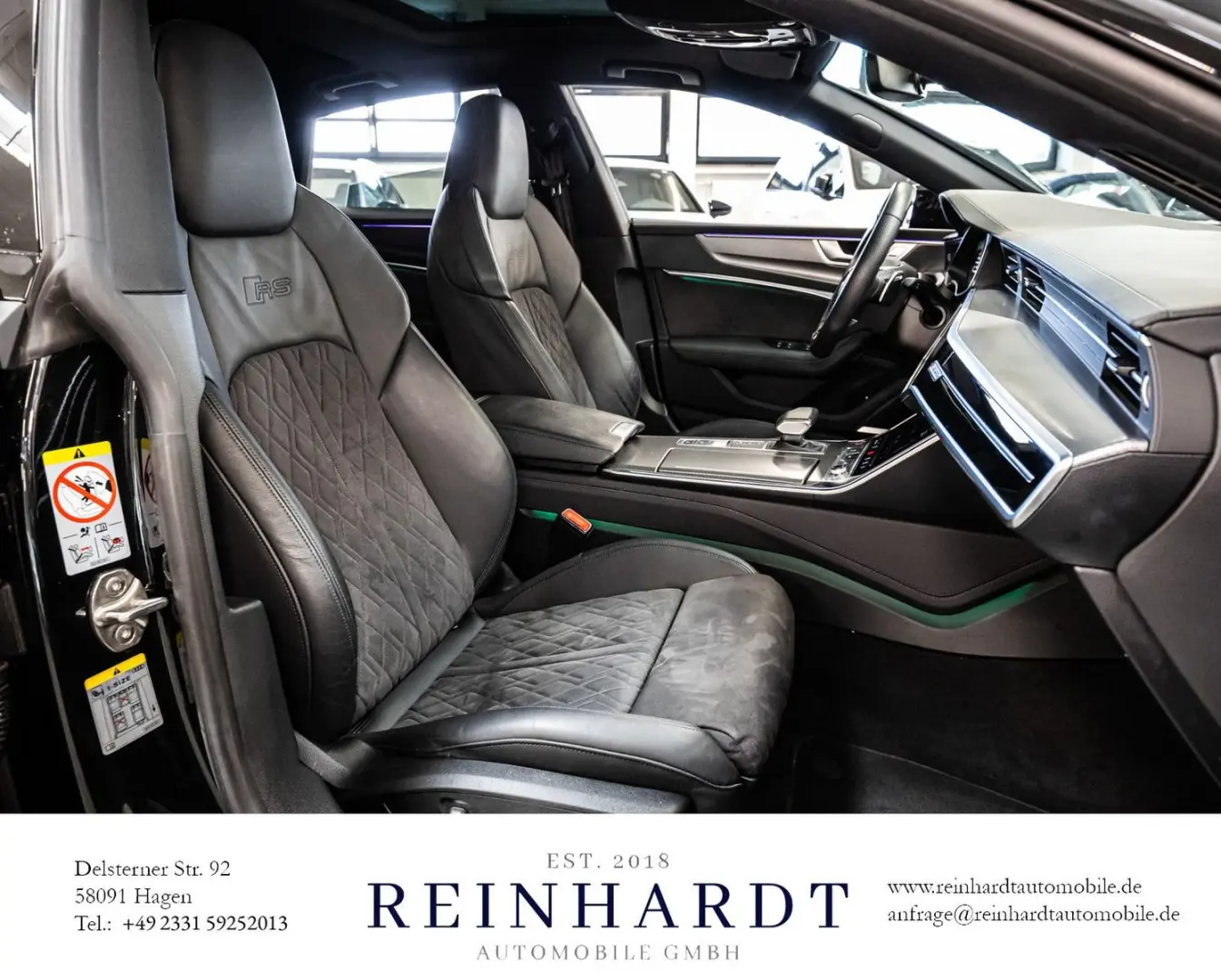 RS7 SPORTBACK ALL-BLACK 22Z./ACC/HuD/PANO/280KMH