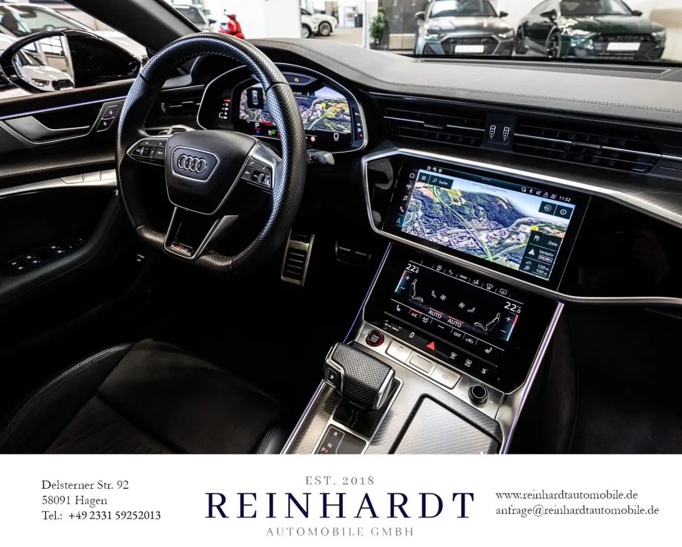 RS7 SPORTBACK ALL-BLACK 22Z./ACC/HuD/PANO/280KMH