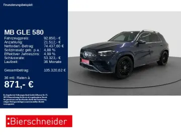 GLE 580 4M AMG Line 21 AHK PANO HuD 360