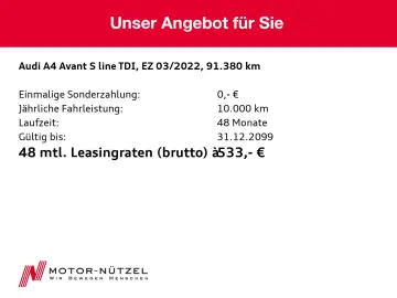 A4 Avant 50 TDI QU S-LINE LED+NAVI+PANO+AHK-VORB