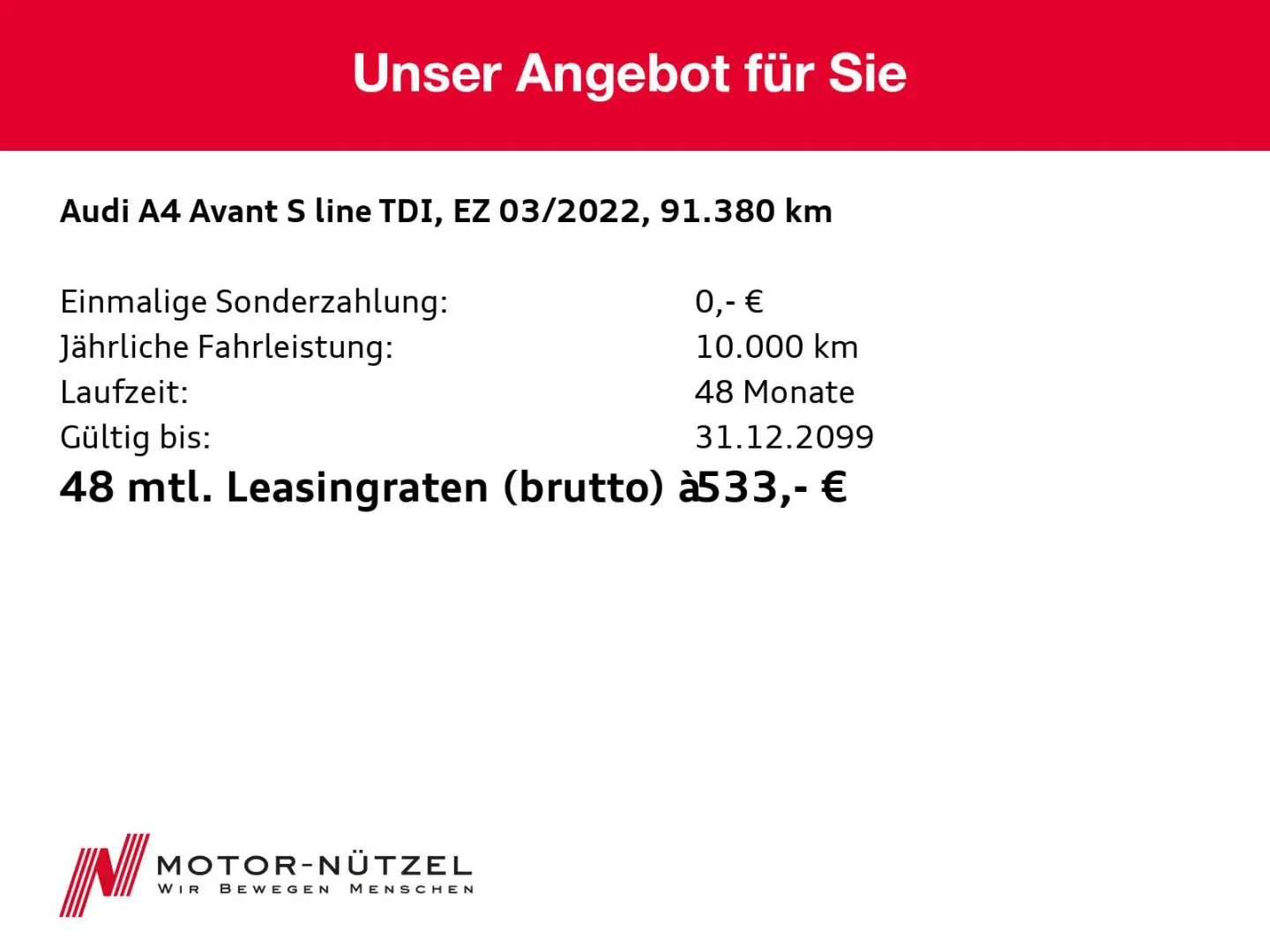 A4 Avant 50 TDI QU S-LINE LED+NAVI+PANO+AHK-VORB
