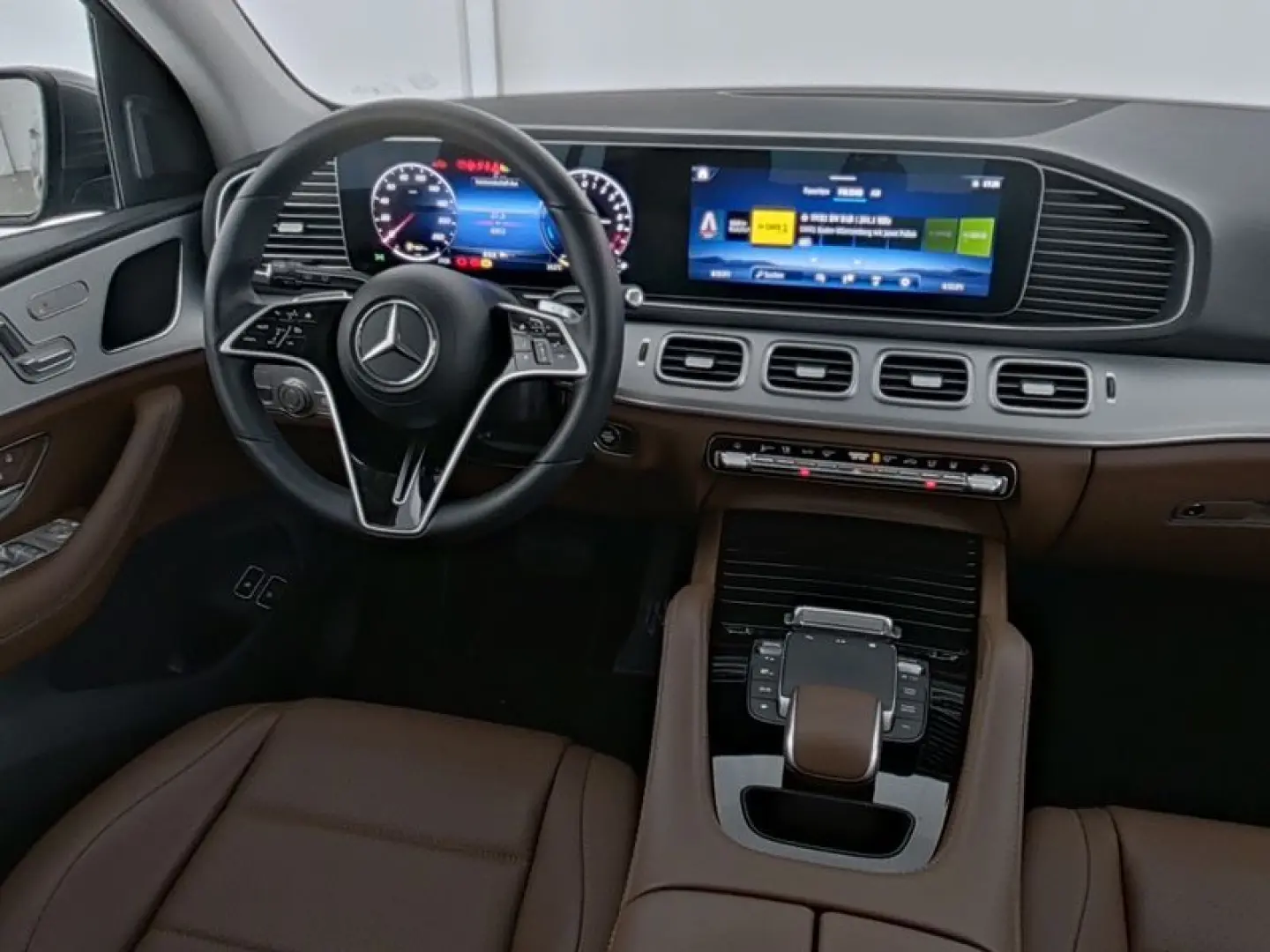 GLE 400 e 4M Advanced-Paket*Ledern.-Braun*LED++