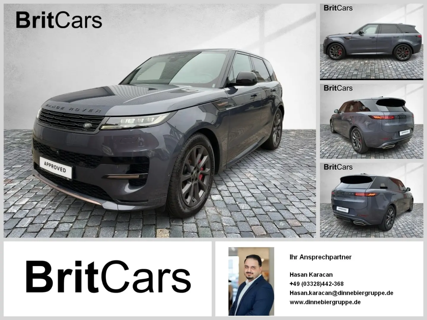 Range Rover Sport P460e Dynamic SE 360-CAM ACC