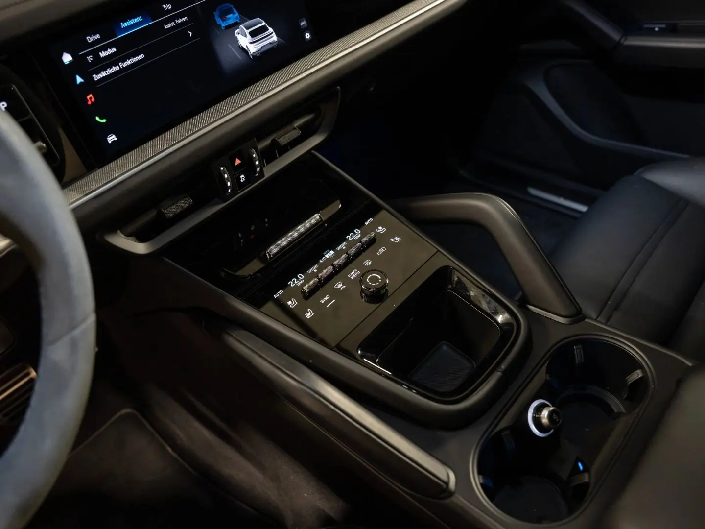 Cayenne S Coupe Sport Chrono Beifahrerdisplay