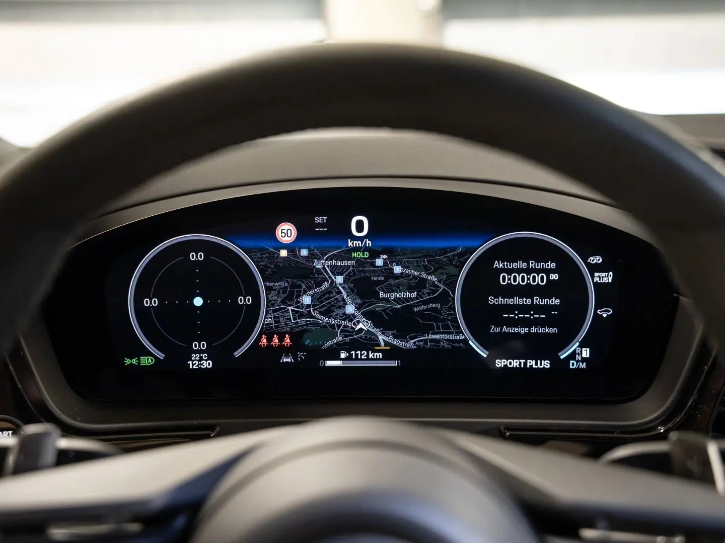Cayenne S Coupe Sport Chrono Beifahrerdisplay