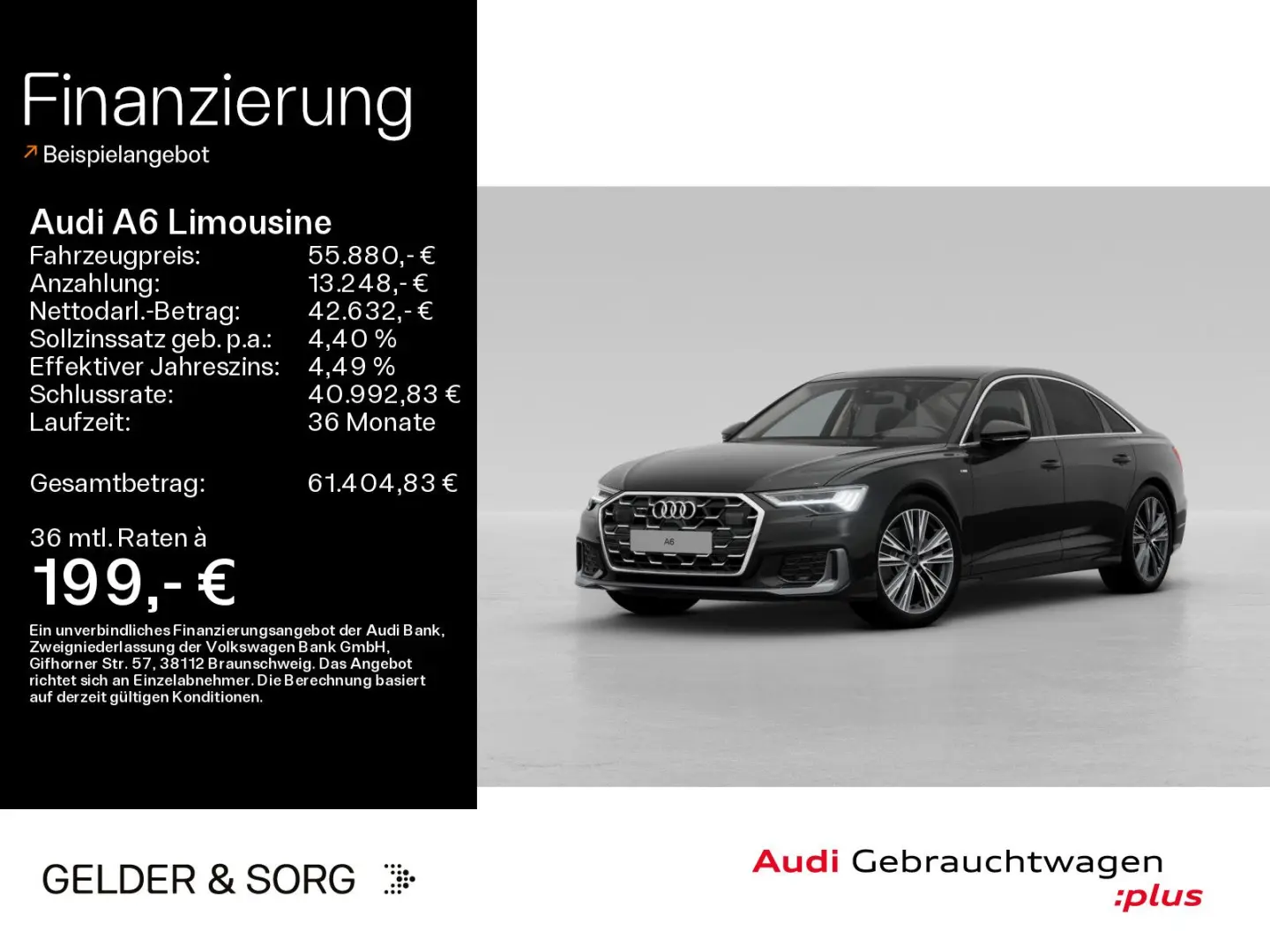 A6 Limousine 50 TDI quattro S line Air*Stand*B&O