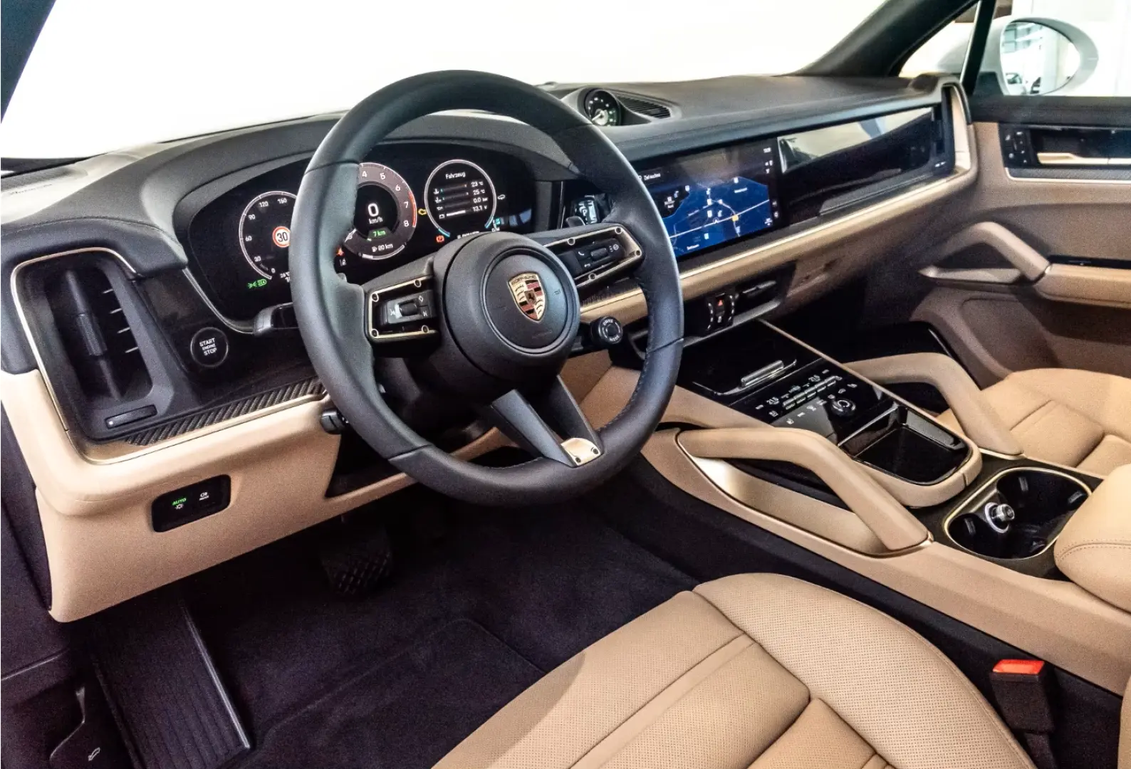 Porsche Cayenne Masaj E-Hybrid Burmester Sport