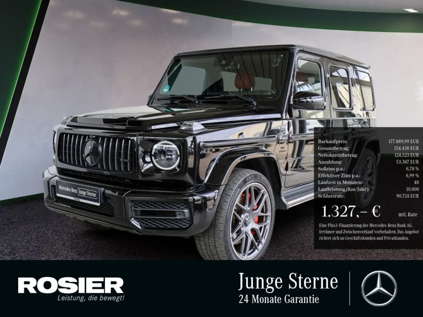 G 63 AMG Edition 55 Fond-Entertainment Standheiz