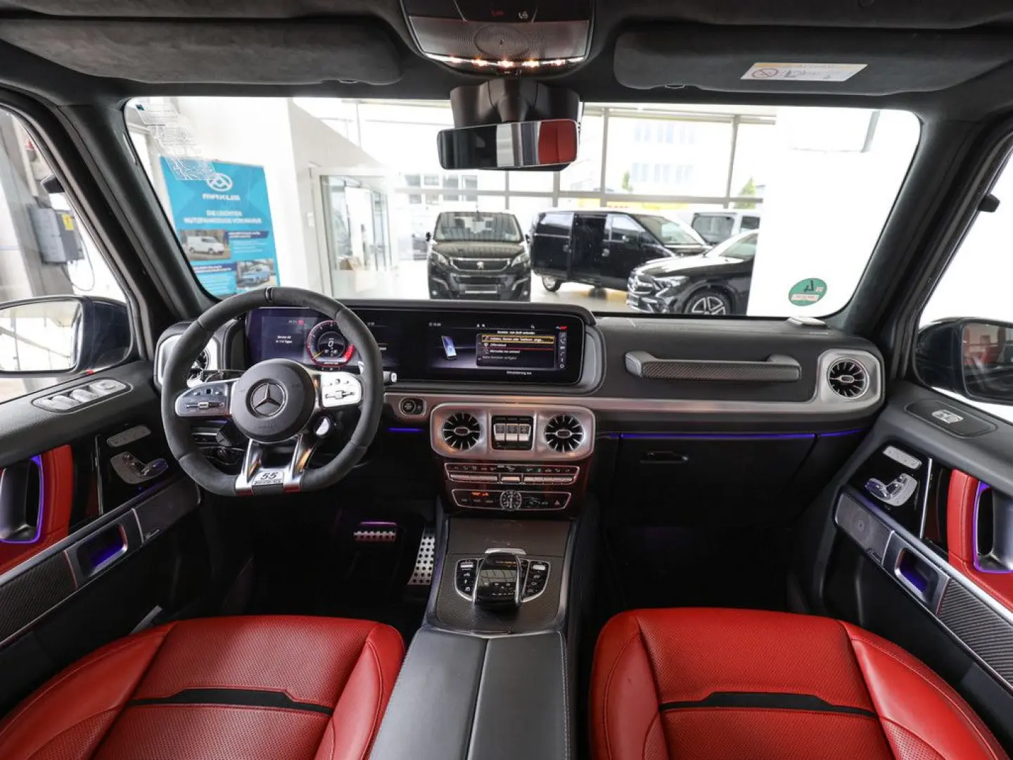 G 63 AMG Edition 55 Fond-Entertainment Standheiz