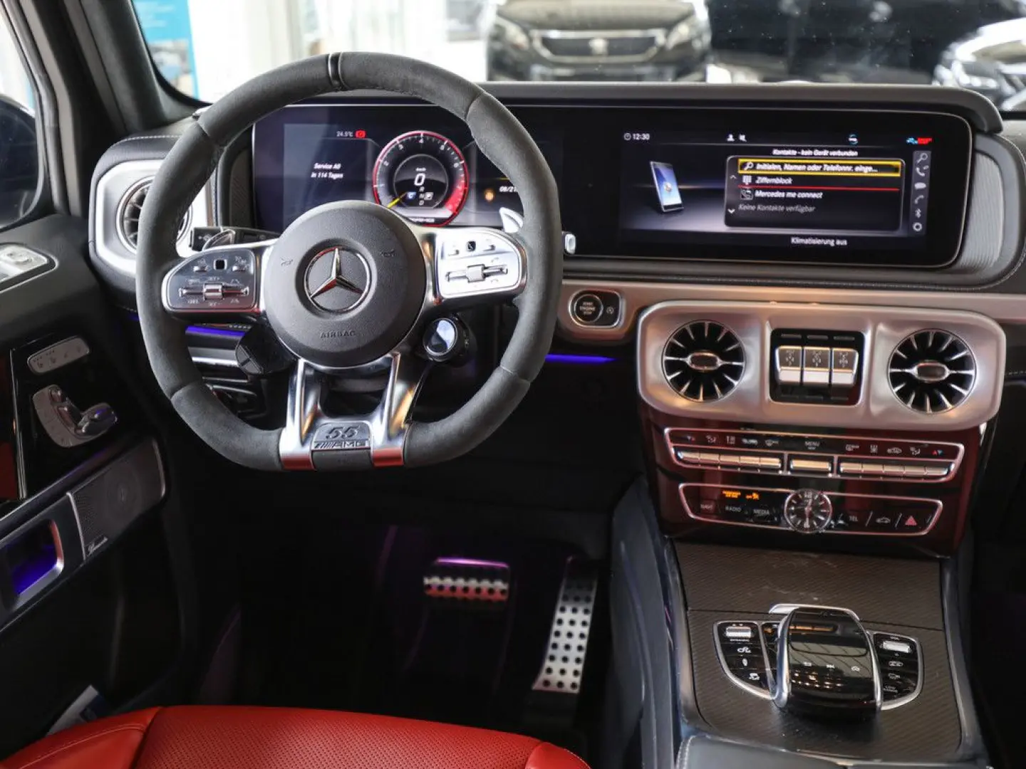 G 63 AMG Edition 55 Fond-Entertainment Standheiz