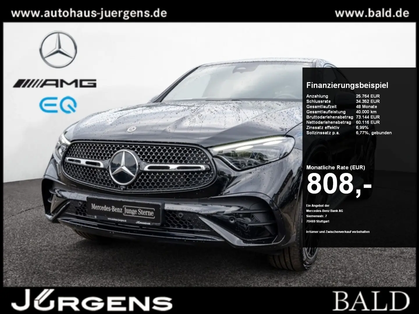 Mercedes Benz GLC 450 d 4M Coupé AMG-Sport
