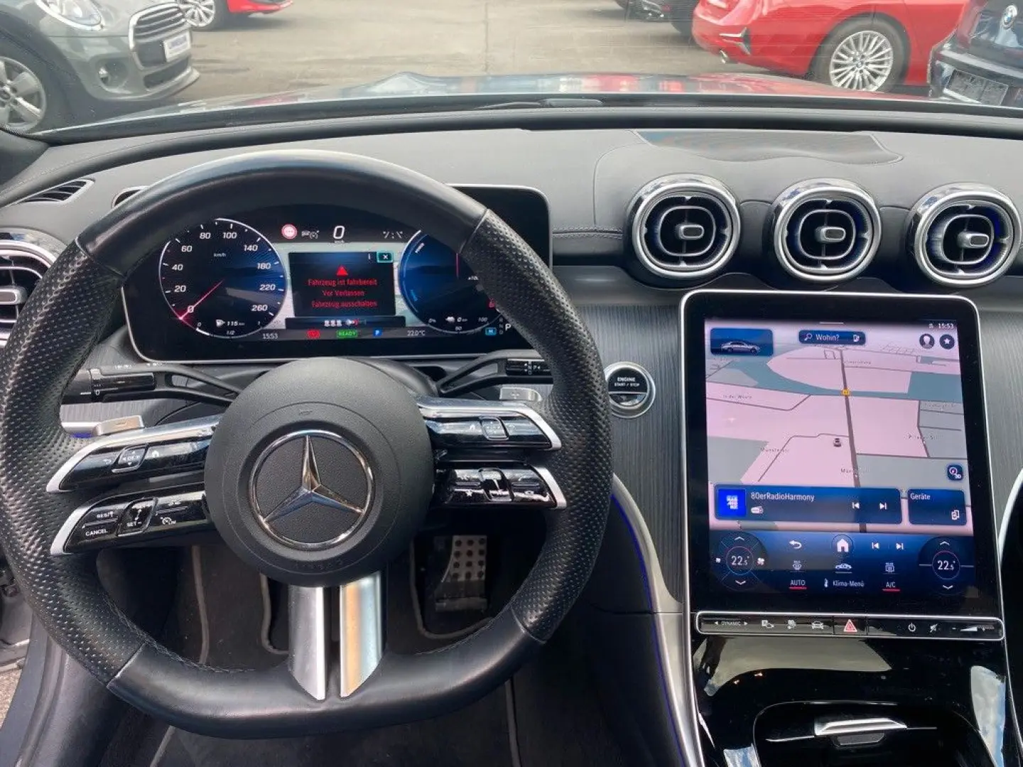 C 300 e 4Matic AMG Line /Panorama/designo mango