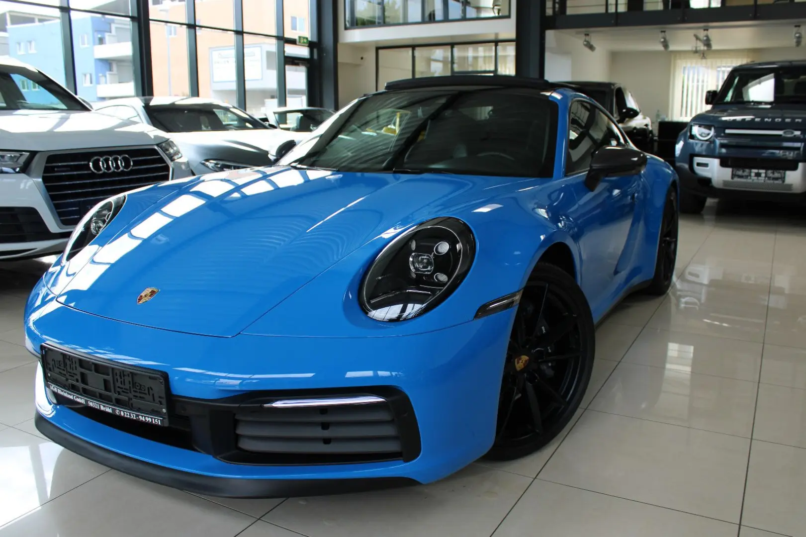 911 CARRERA T 992 COUPE SHARK-BLUE APPROVED TOP*