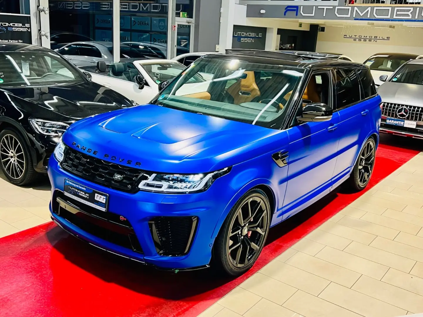 Range Rover Sport SVR|CARBON|BLAU-MATT|PANORAMA|