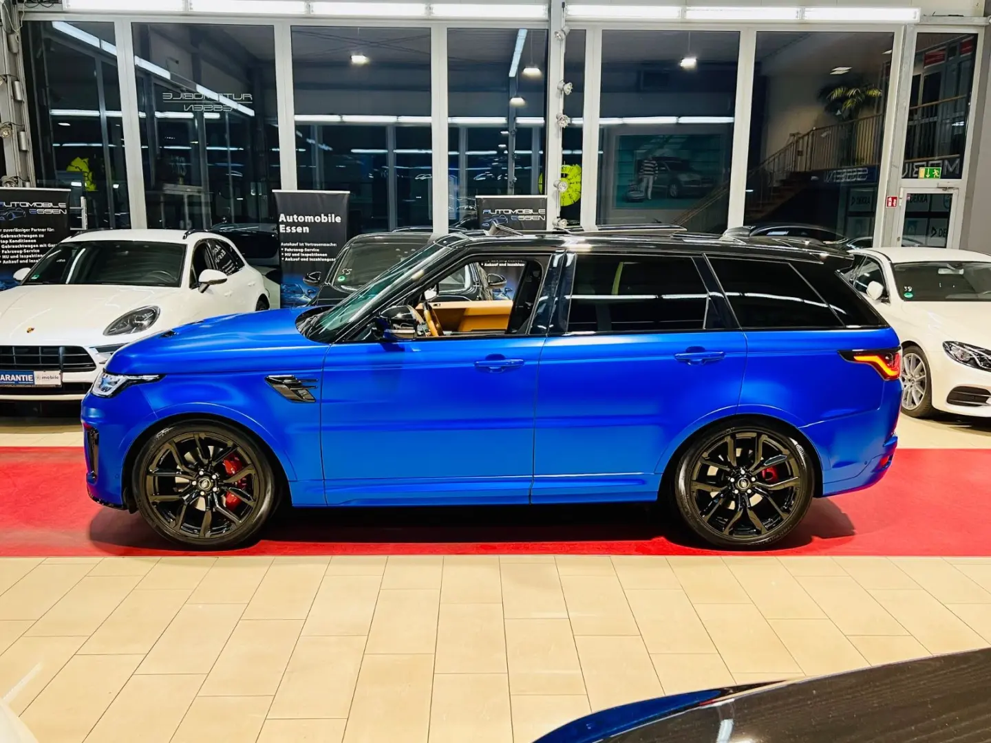 Range Rover Sport SVR|CARBON|BLAU-MATT|PANORAMA|