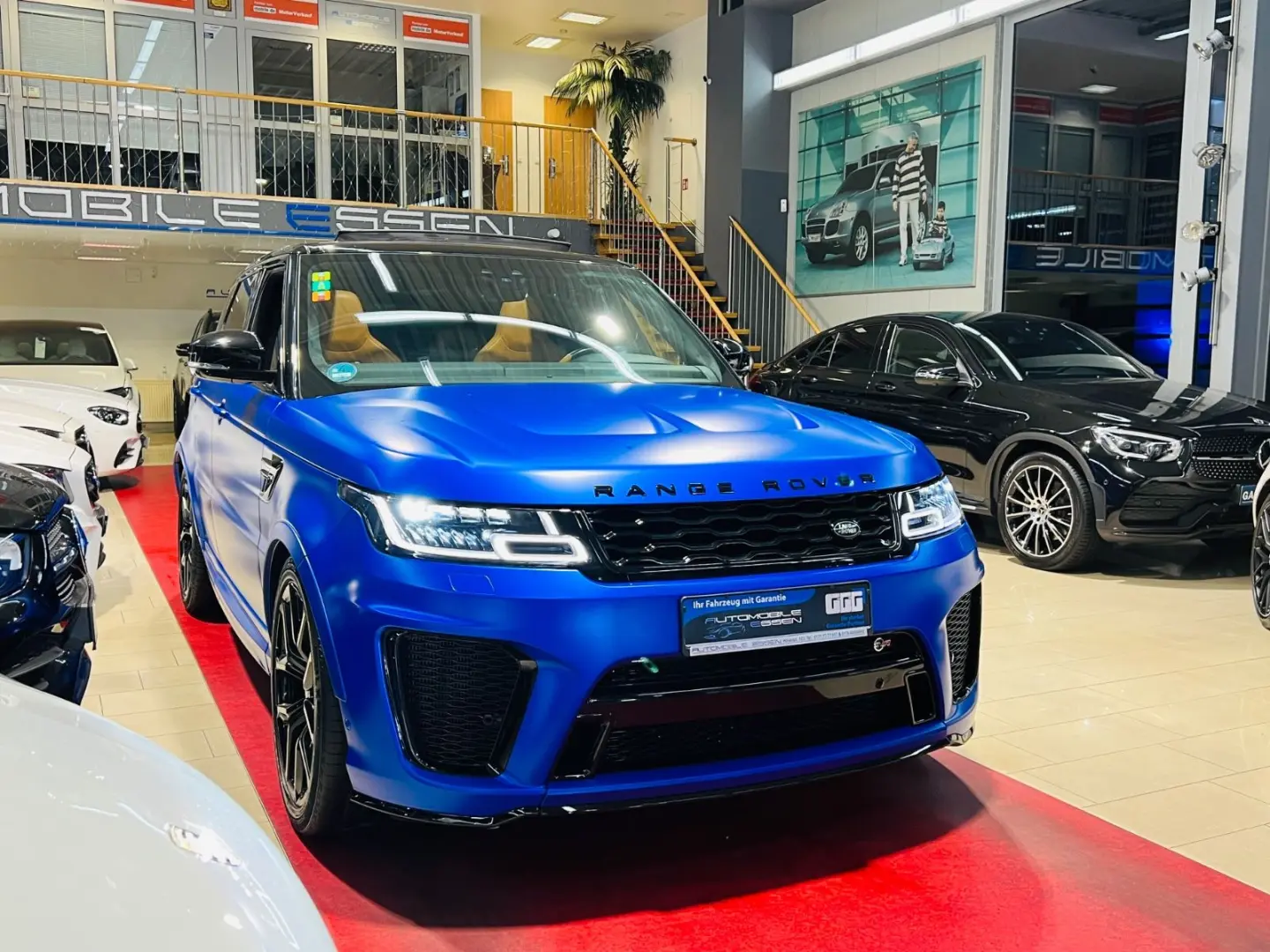 Range Rover Sport SVR|CARBON|BLAU-MATT|PANORAMA|