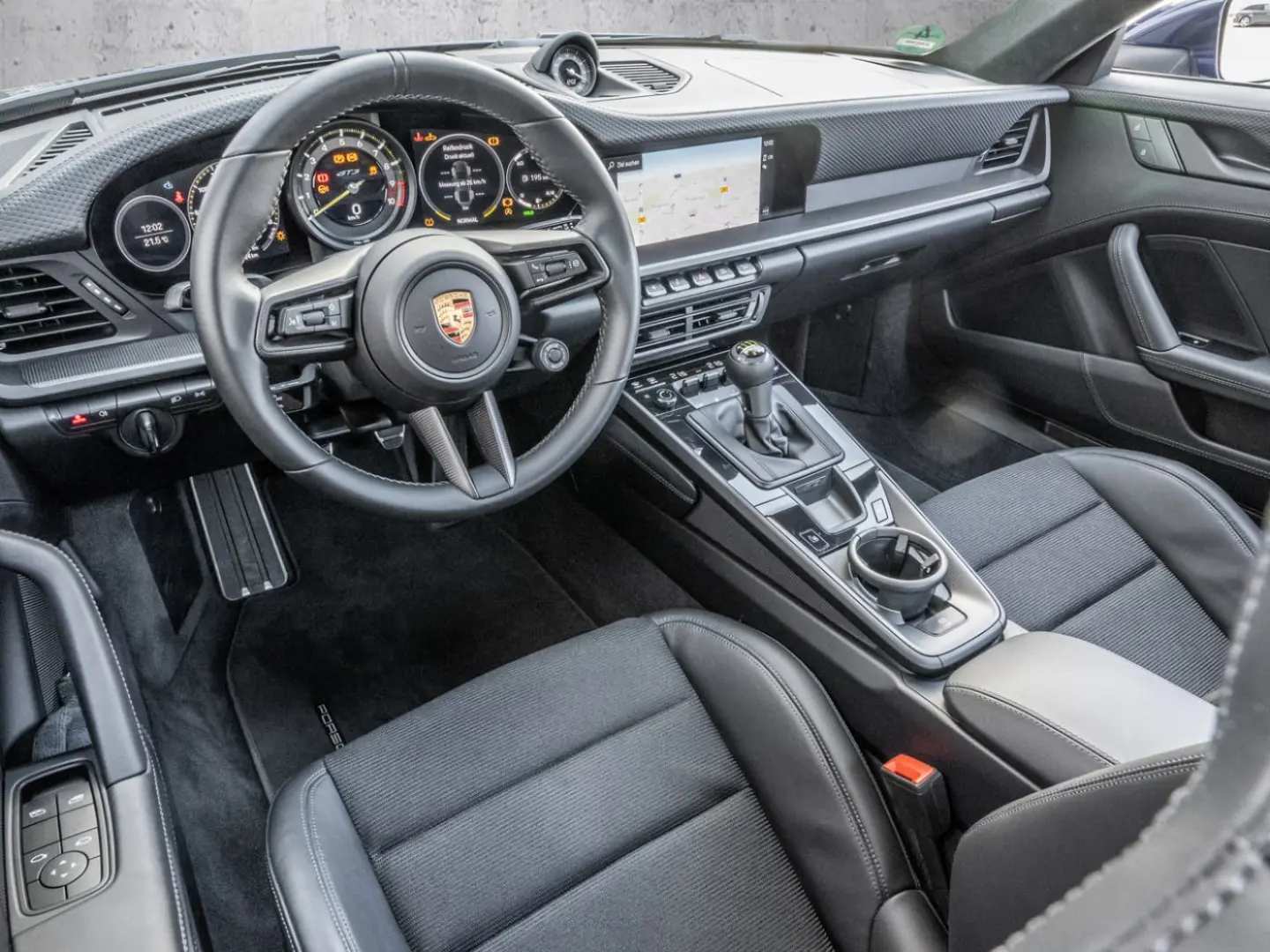 992 GT3 Touring Enzianblaumetallic, Chrono Paket