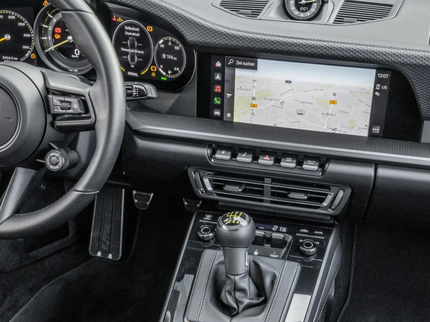 992 GT3 Touring Enzianblaumetallic, Chrono Paket