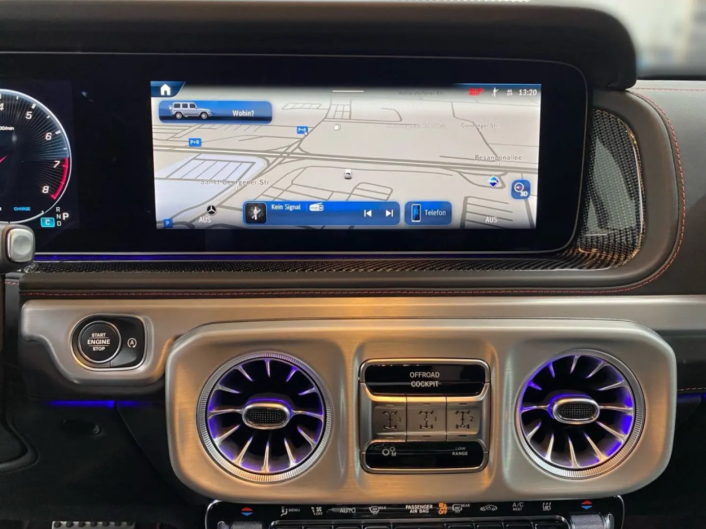 G 63 AMG Burmester 3D Driversp Perf-Pack Fondent