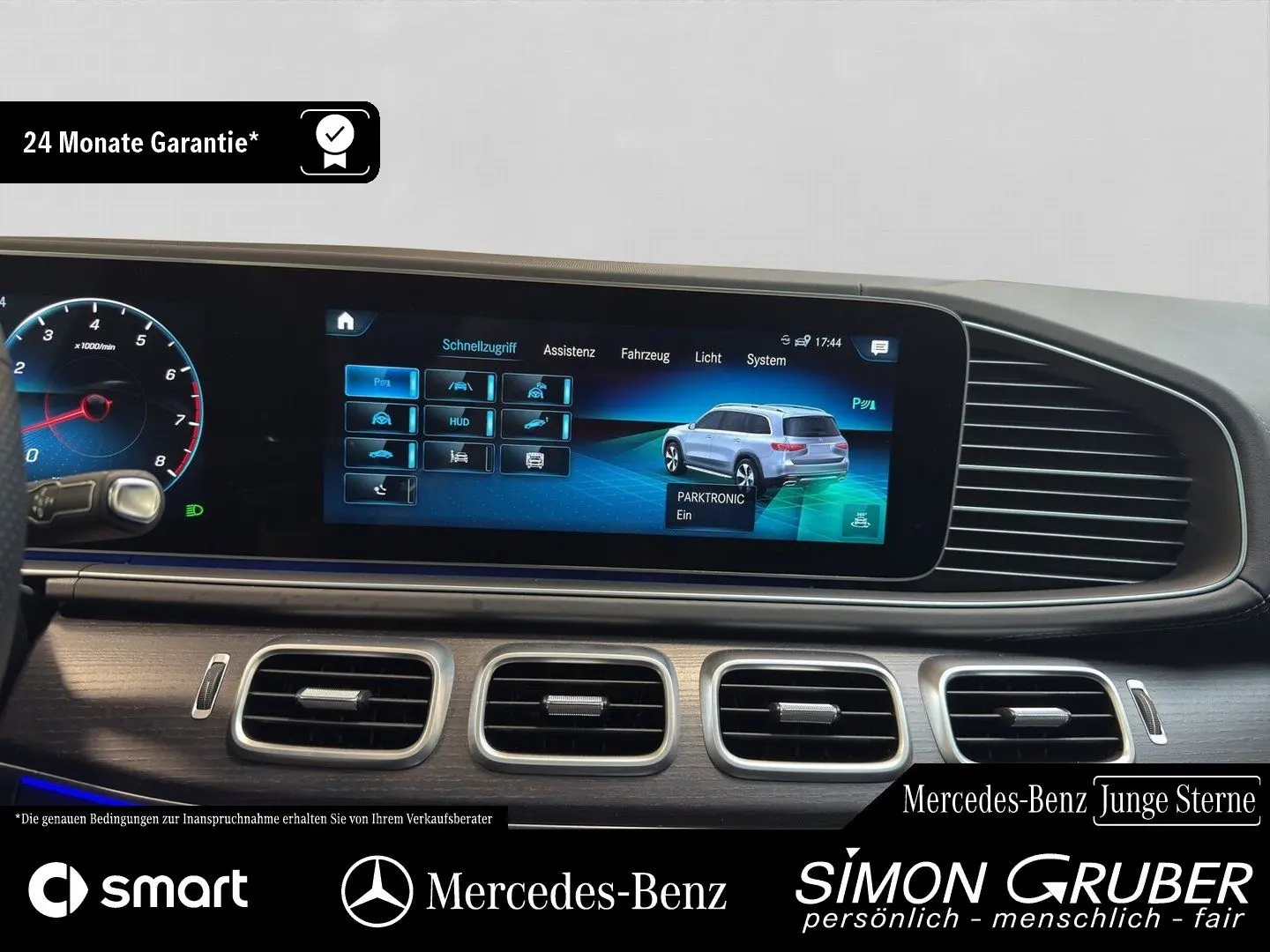 GLS 580 4M AMG Webasto Pano 7Sitze 360 HUD AHK