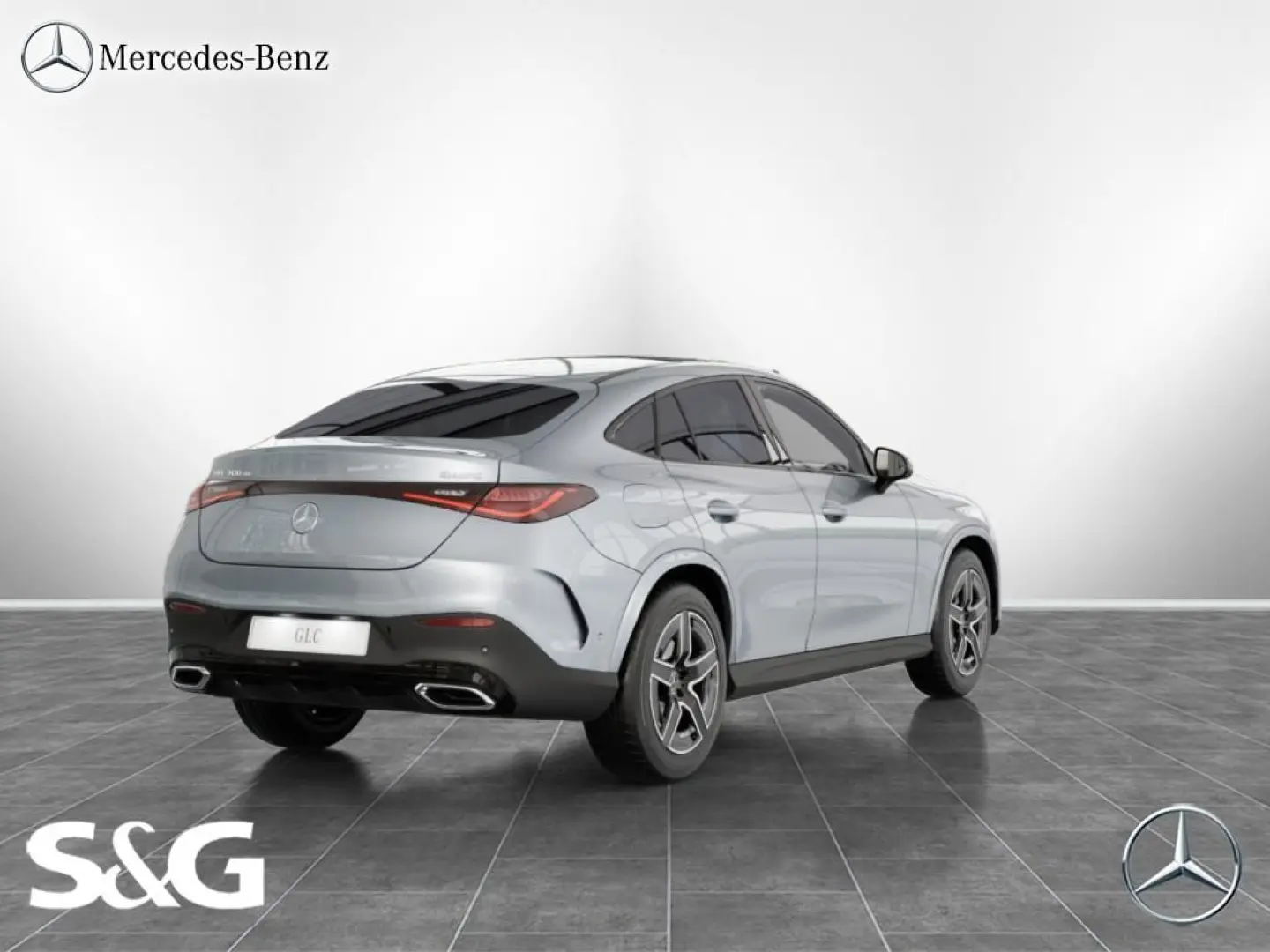 GLC 300 de 4M Coupé AMG Night+MBUX+360°+LED+Pano