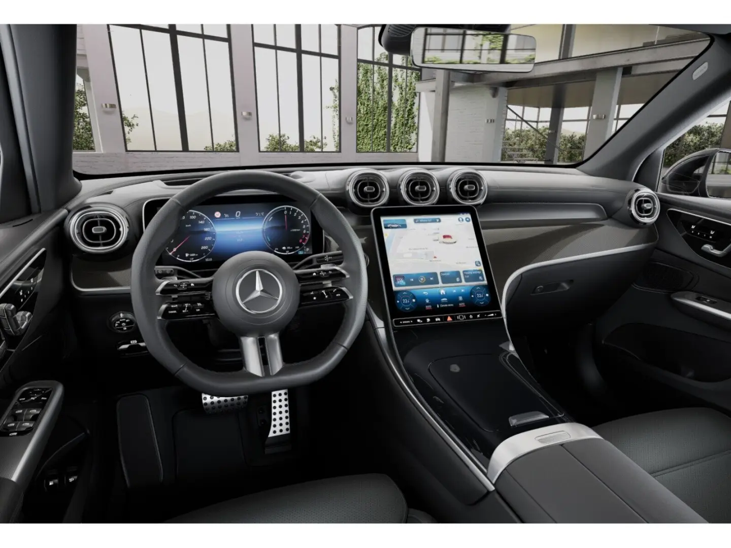 GLC 300 e 4M +AMG+Night+MBUX+PANO+KAMERA+AHK+HuD