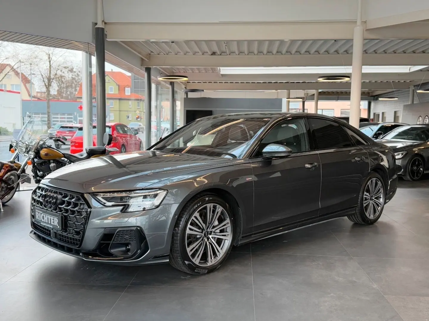 A8 55 TFSI quatt. S-Line/360°/Head-Up/B&O/Standh