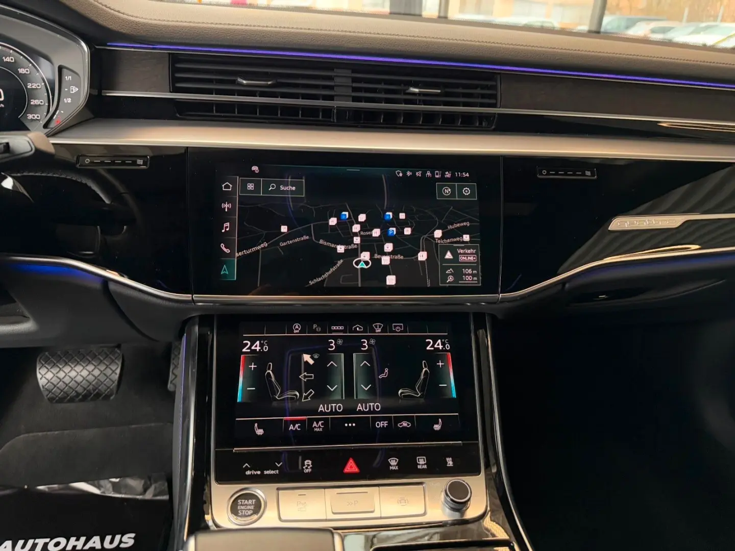 A8 55 TFSI quatt. S-Line/360°/Head-Up/B&O/Standh