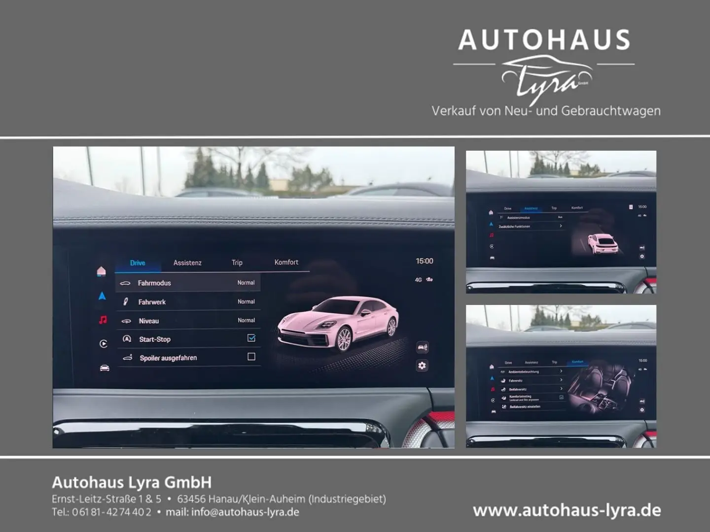 Panamera 4*HD-MATRIX*PANO*BOSE*360°KAM*18-WEGE*