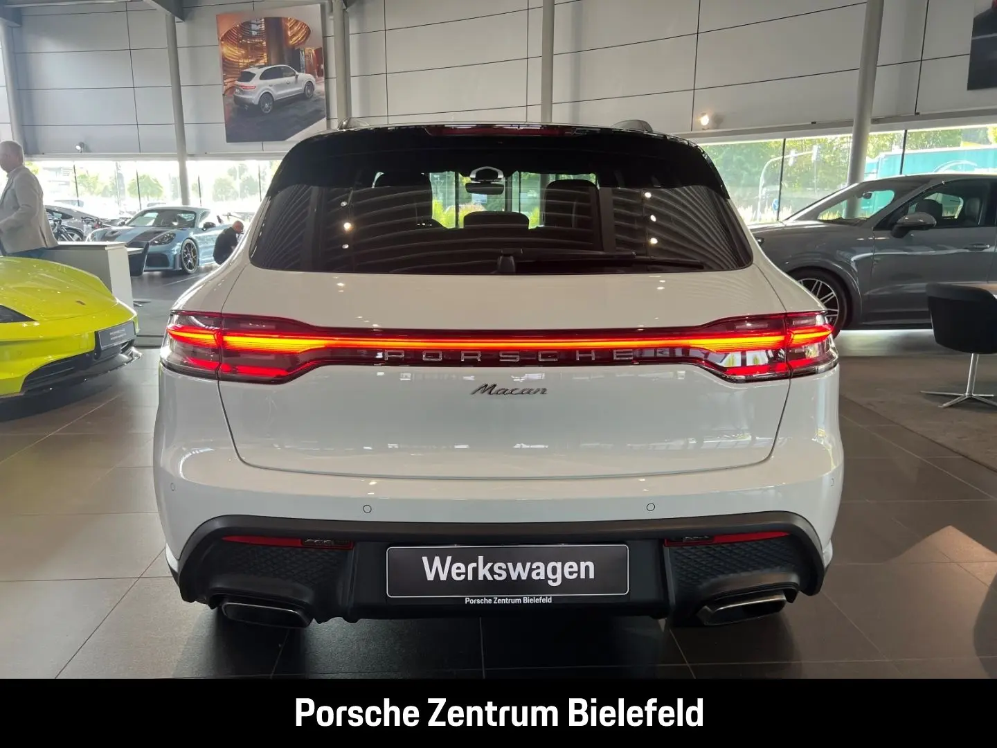 Macan 21-Zoll Rückfahrkamera Panoramadach