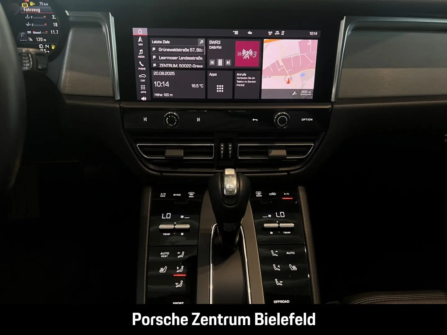 Macan 21-Zoll Rückfahrkamera Panoramadach