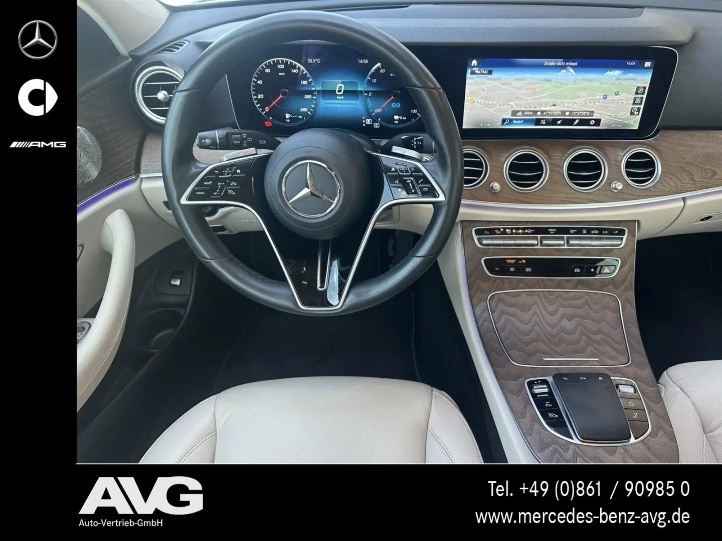 E 300 de 4M T AMG AHK Distronic HUD Burmester