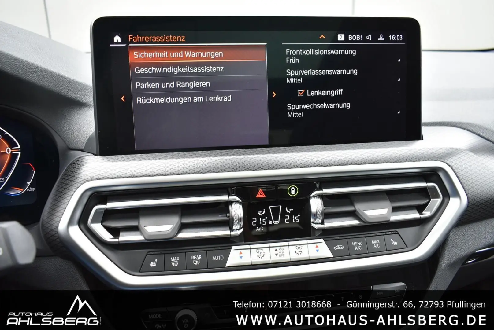 X3 30XD M-SPORT/SHADOW STAND./PANO/HUD/360°/ACC/