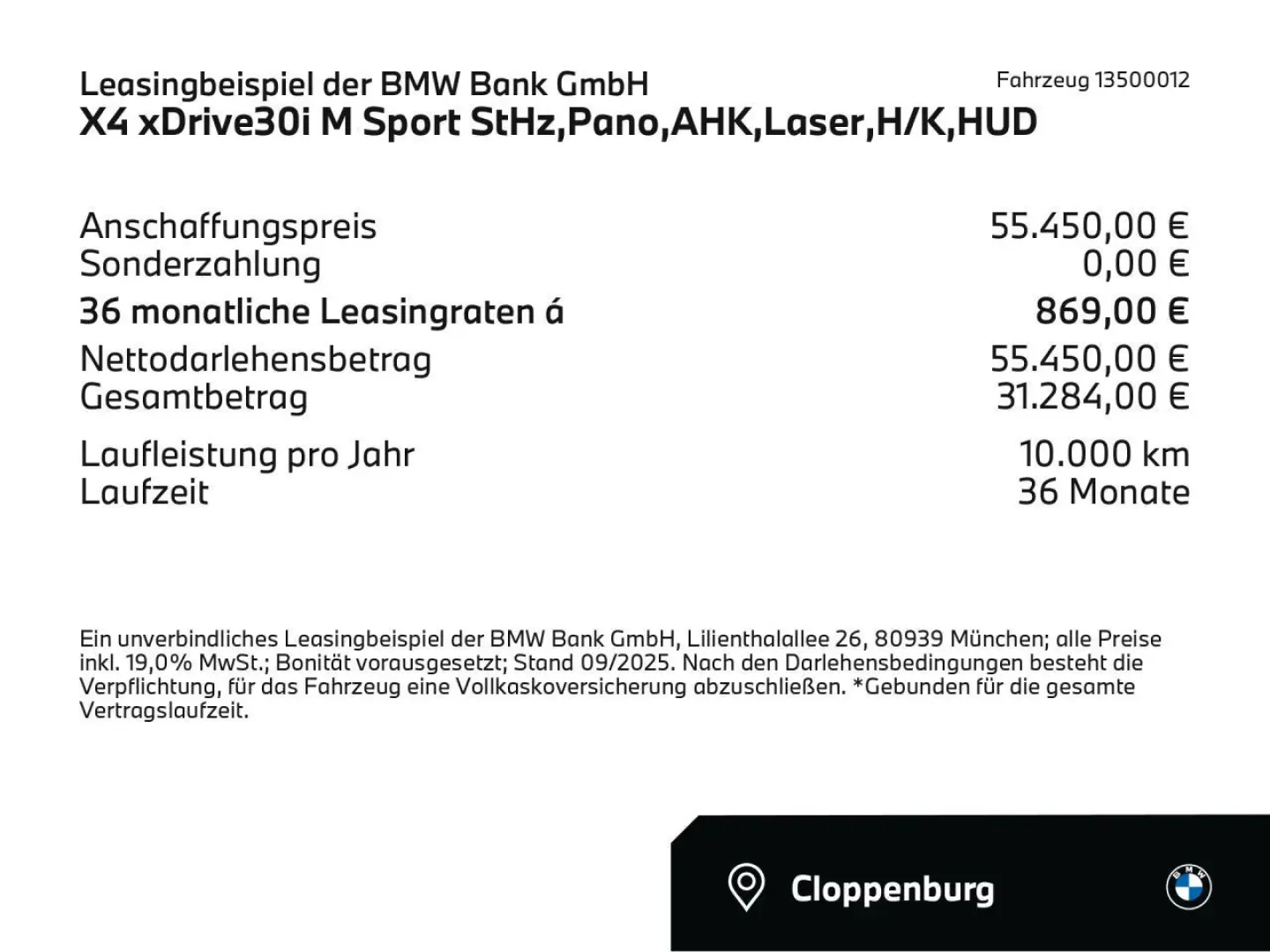 X4 xDrive30i M Sport StHz,Pano,AHK,Laser,H/K,HUD
