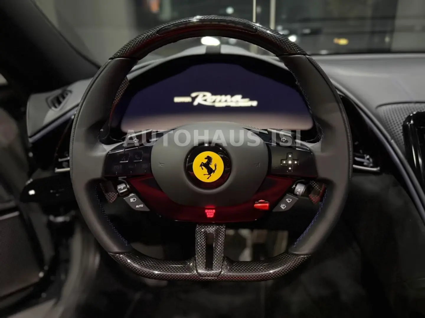 Ferrari Roma Spider GRI ÎNCHIS, LED-CARBON