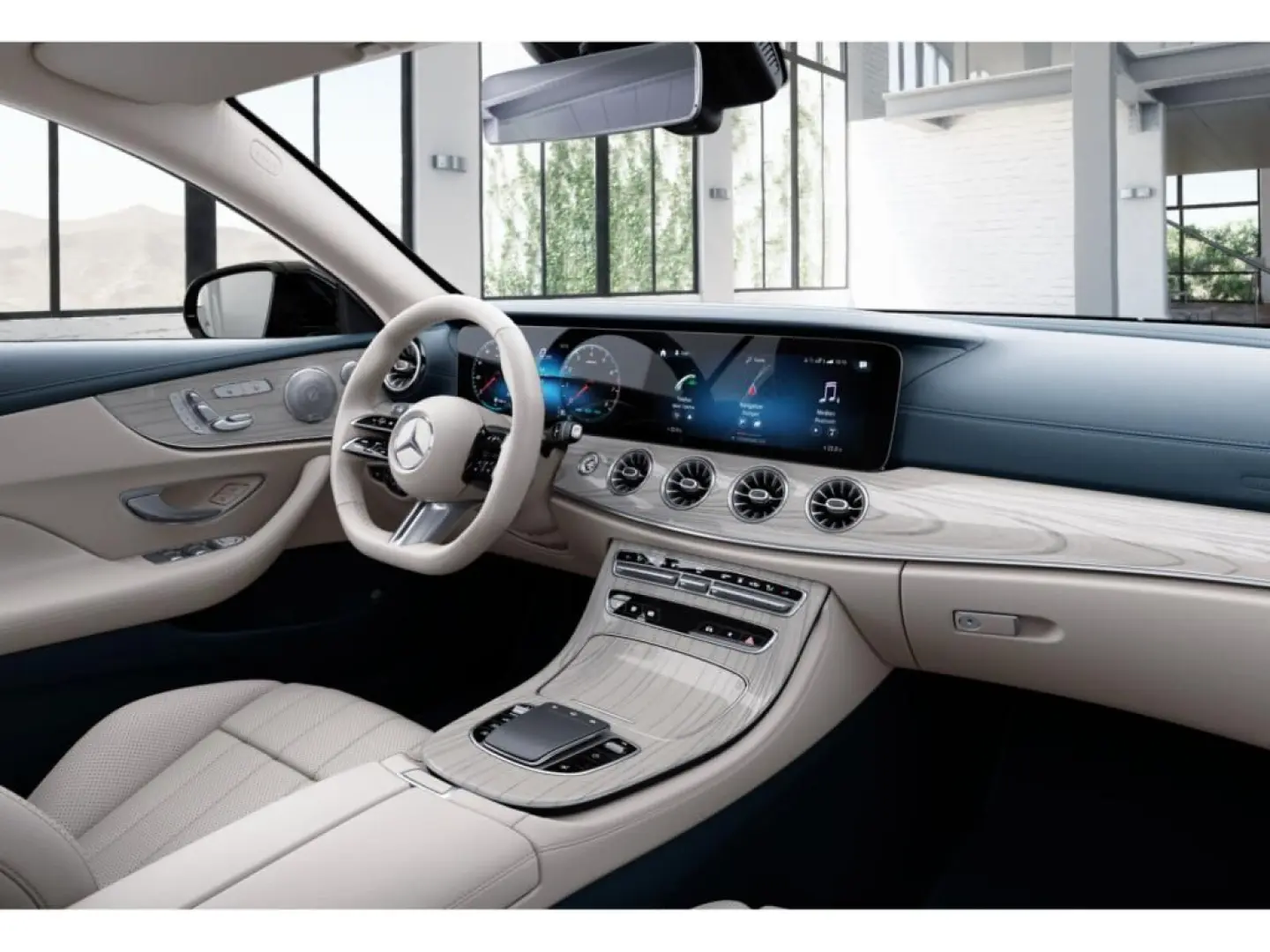 E 300 Coupé AMG+MBUX+Burm+Sitzkli+LED+Night+Kam
