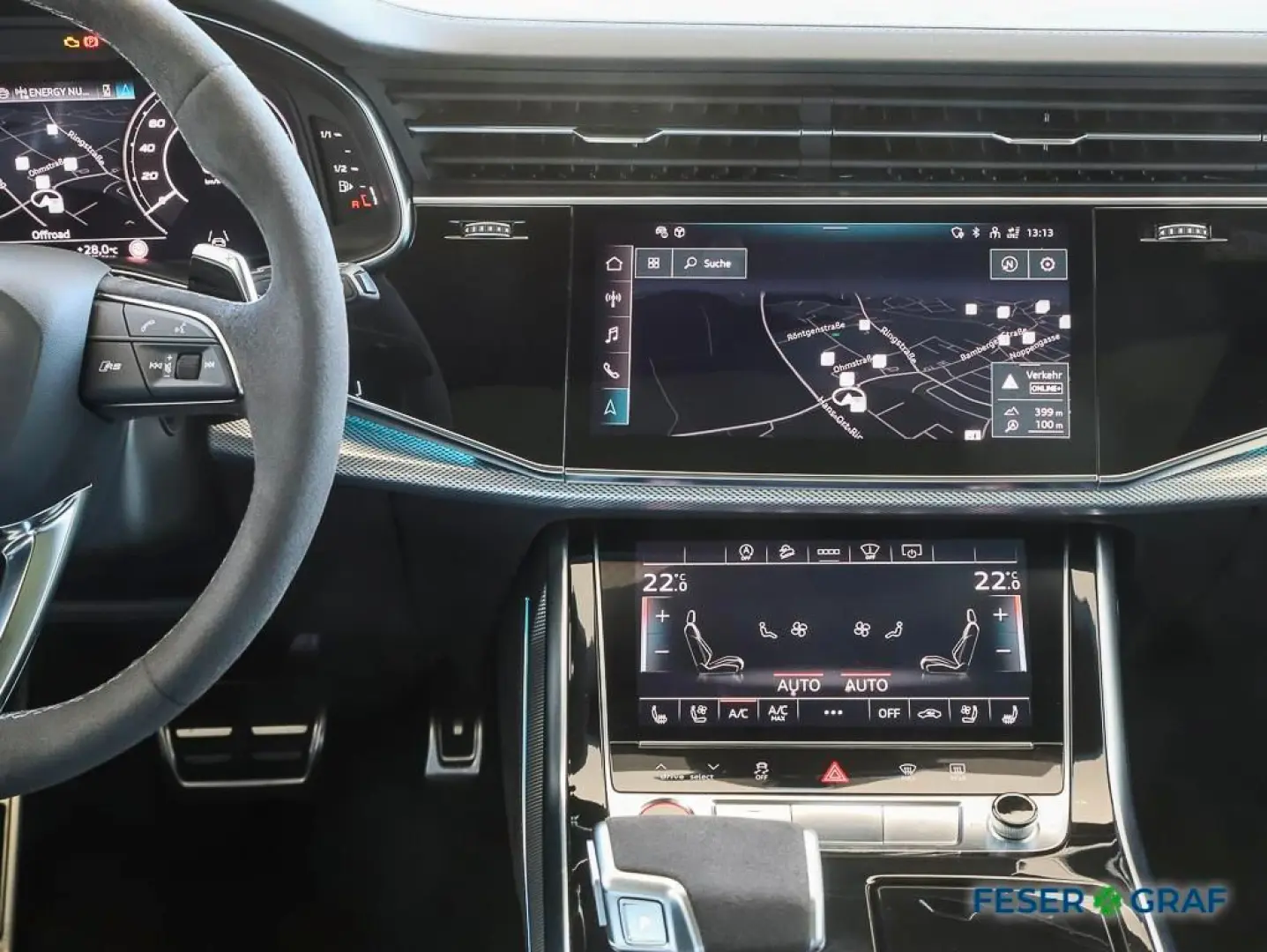RSQ8 AHK B&O Keramik Matrix Pano 305 km/h