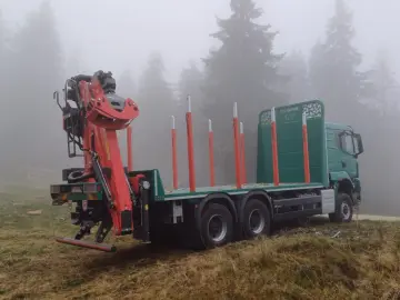 Man 6x6 cu Mcara forestiera Krpan