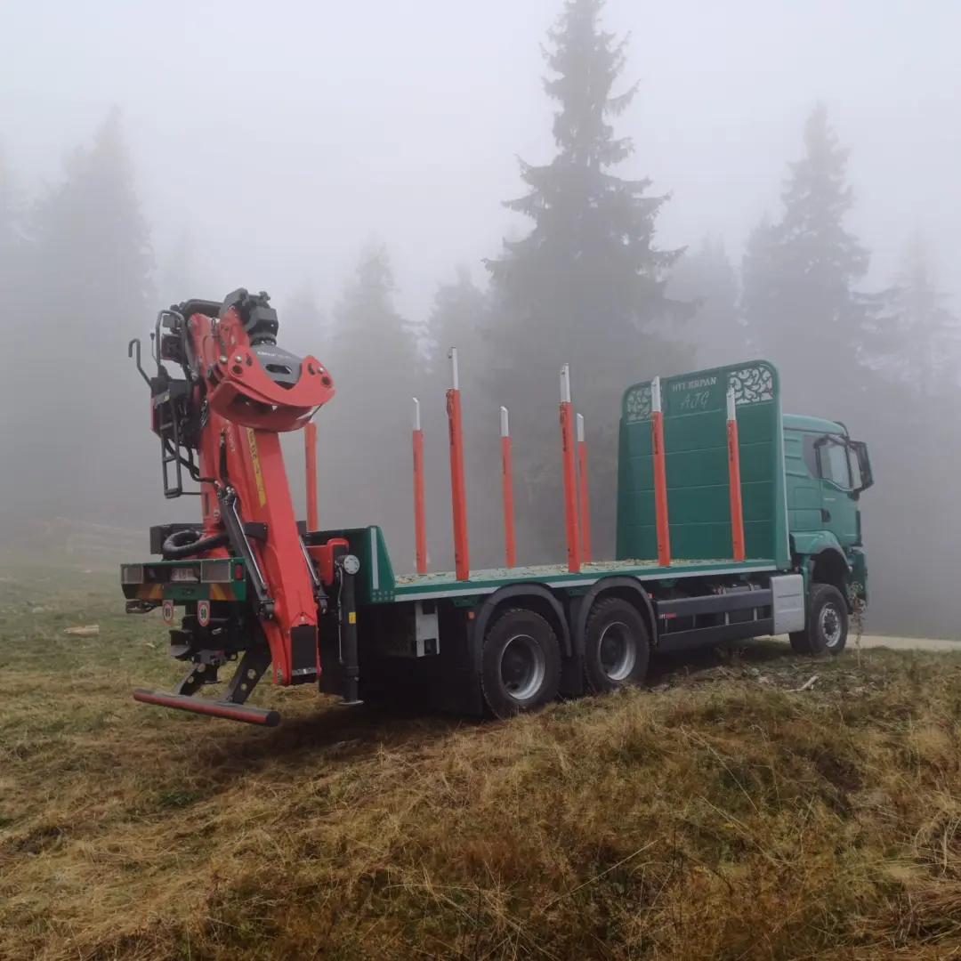 Man 6x6 cu Mcara forestiera Krpan
