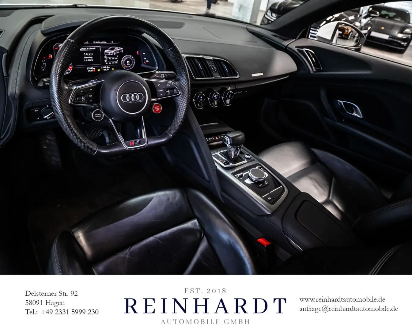R8 COUPE 5.2FSi V10 RWD LED/NAVI+/RS-SITZE-NAPPA
