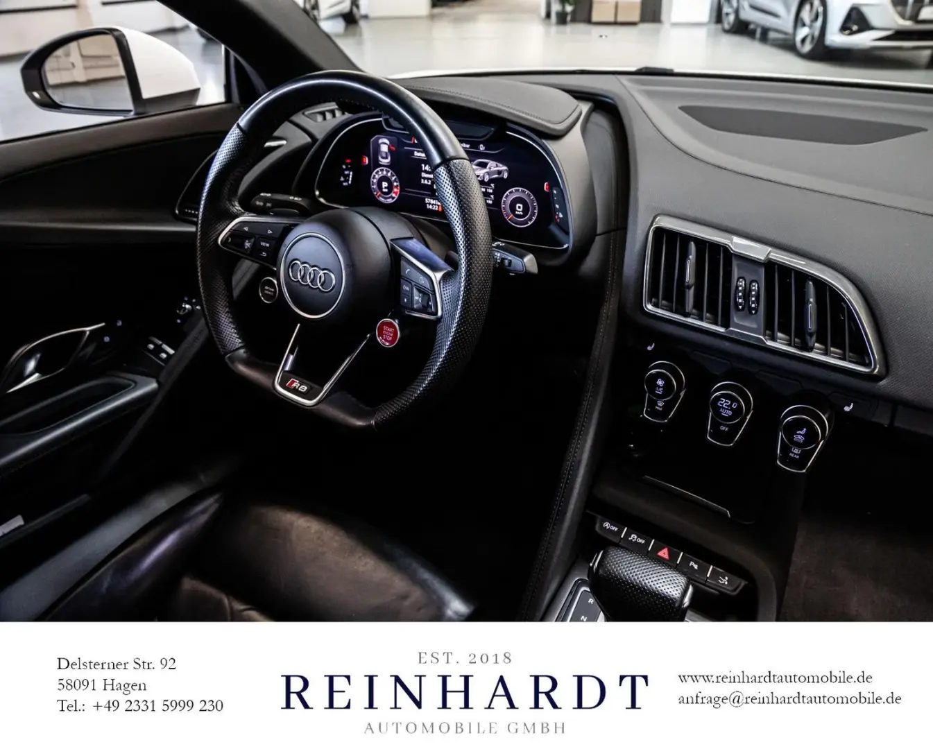 R8 COUPE 5.2FSi V10 RWD LED/NAVI+/RS-SITZE-NAPPA