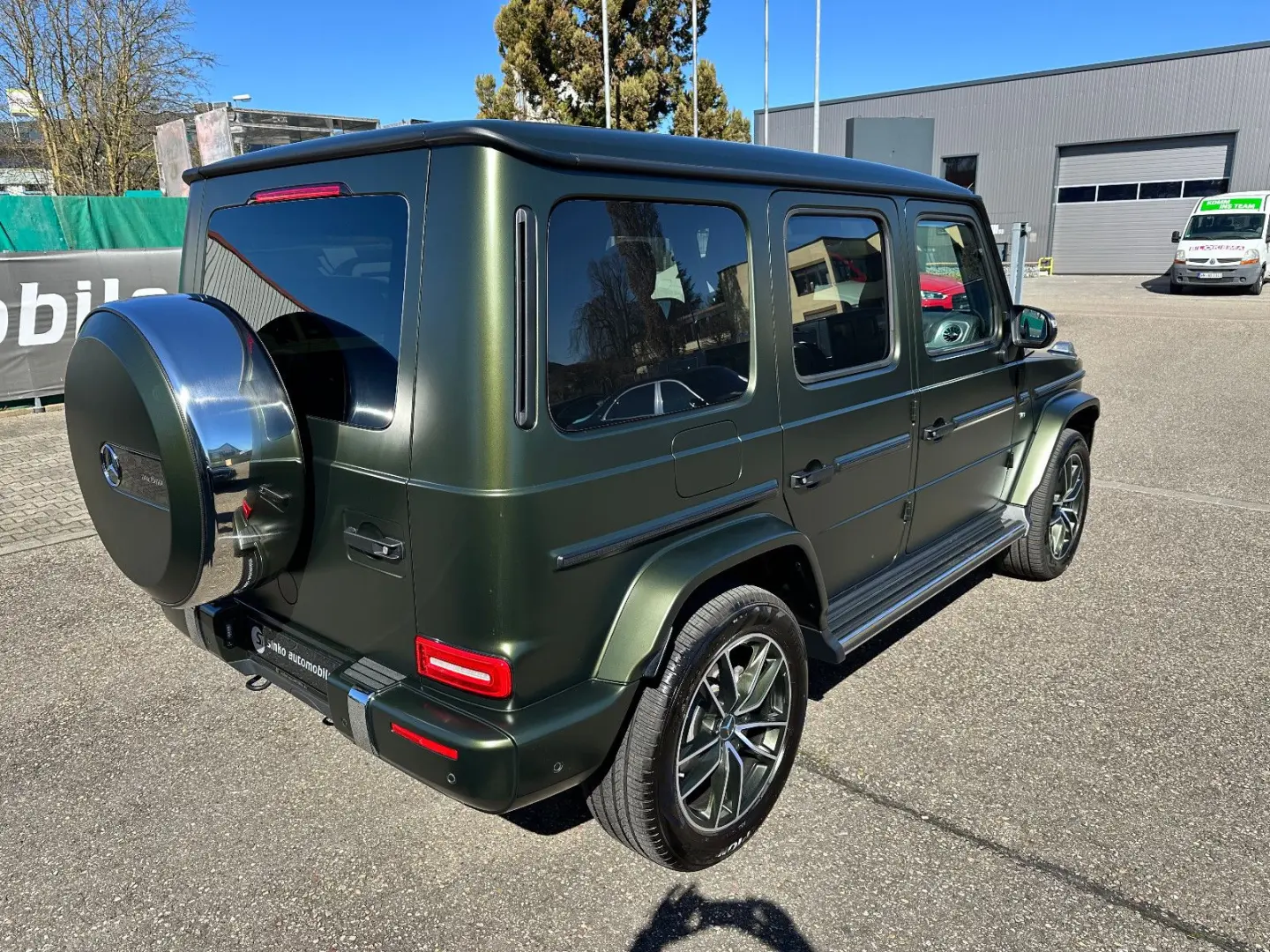 G500 V8 Final Edition Green Magno Fond-TV Standh