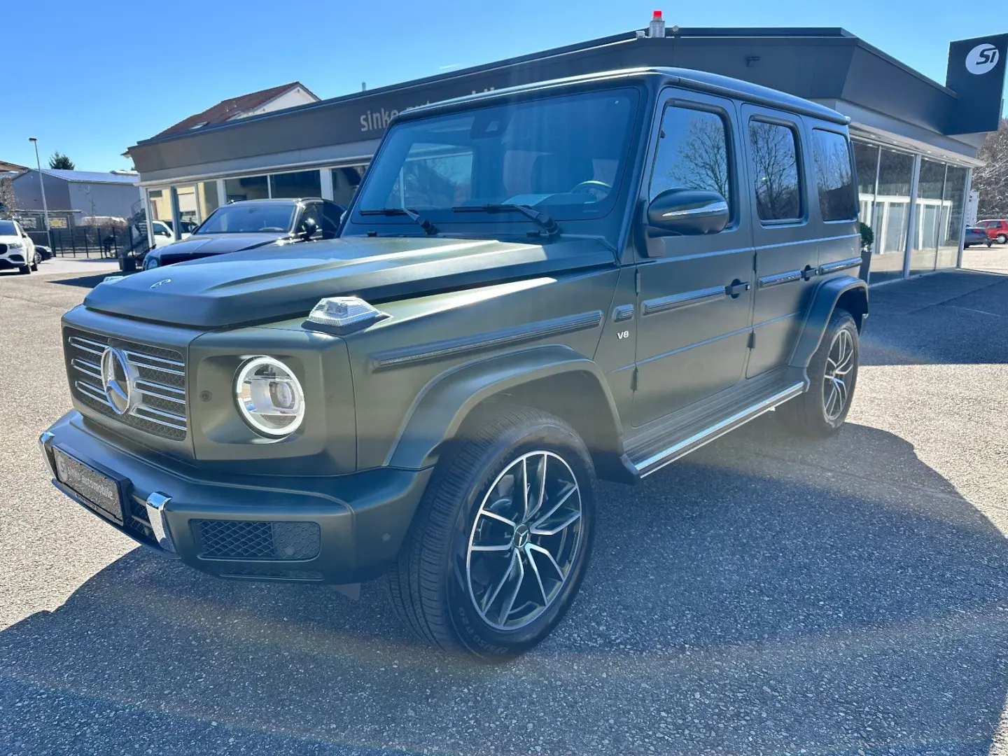 G500 V8 Final Edition Green Magno Fond-TV Standh
