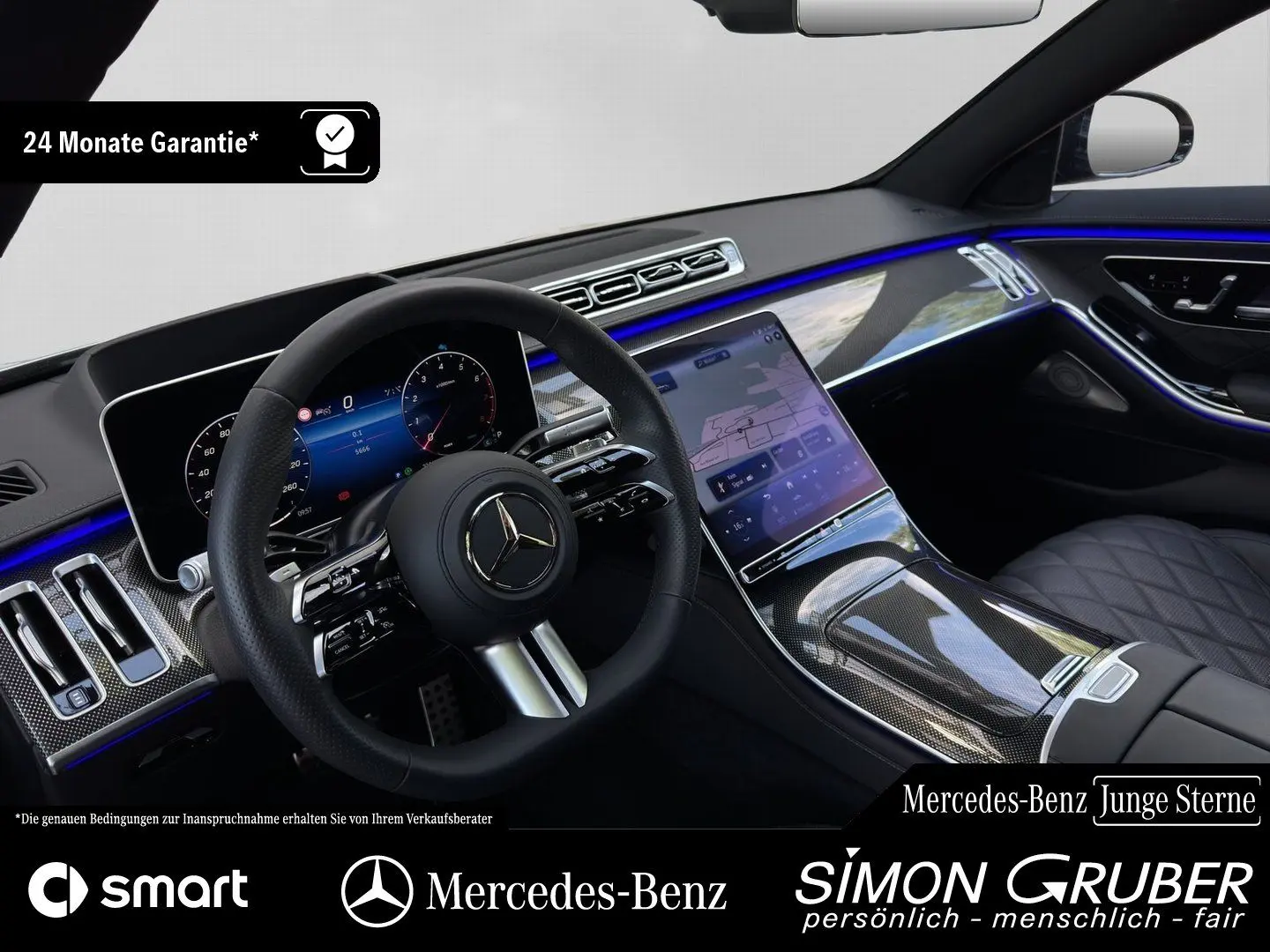 S 580 4M L AMG Night Guard 360 HAL Servolock