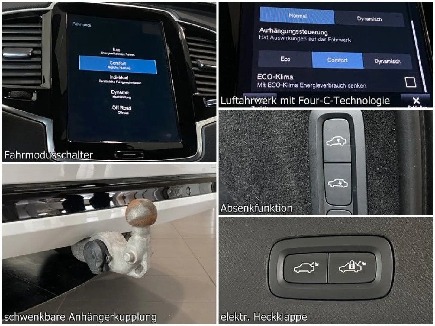 XC90 AWD R-Design KiSi Luftf Sthz H&K ACC AHK 7S