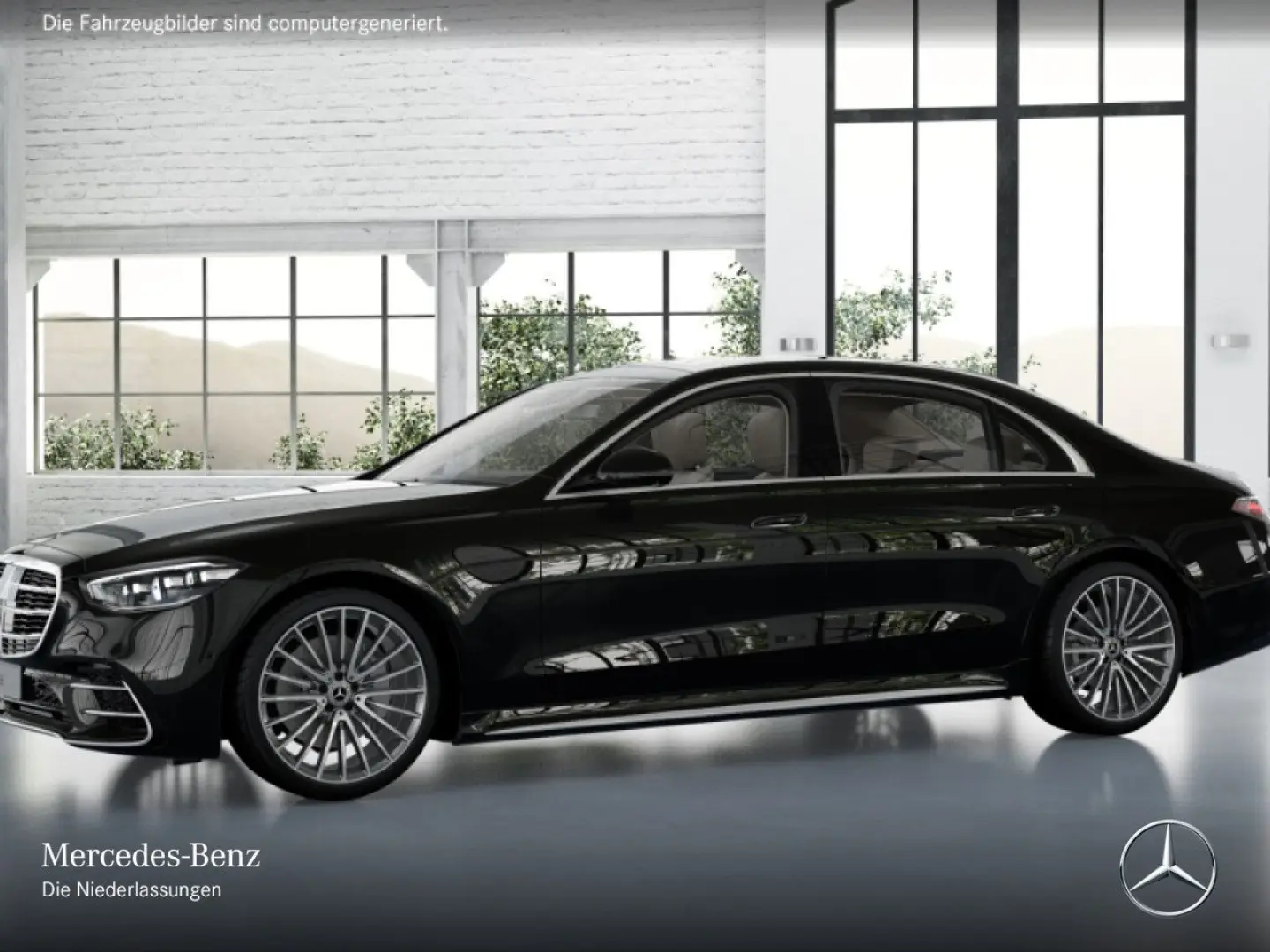 Mercedes-Benz S 450 4M lang AMG/Pano/360/HI-Lenk/Memo