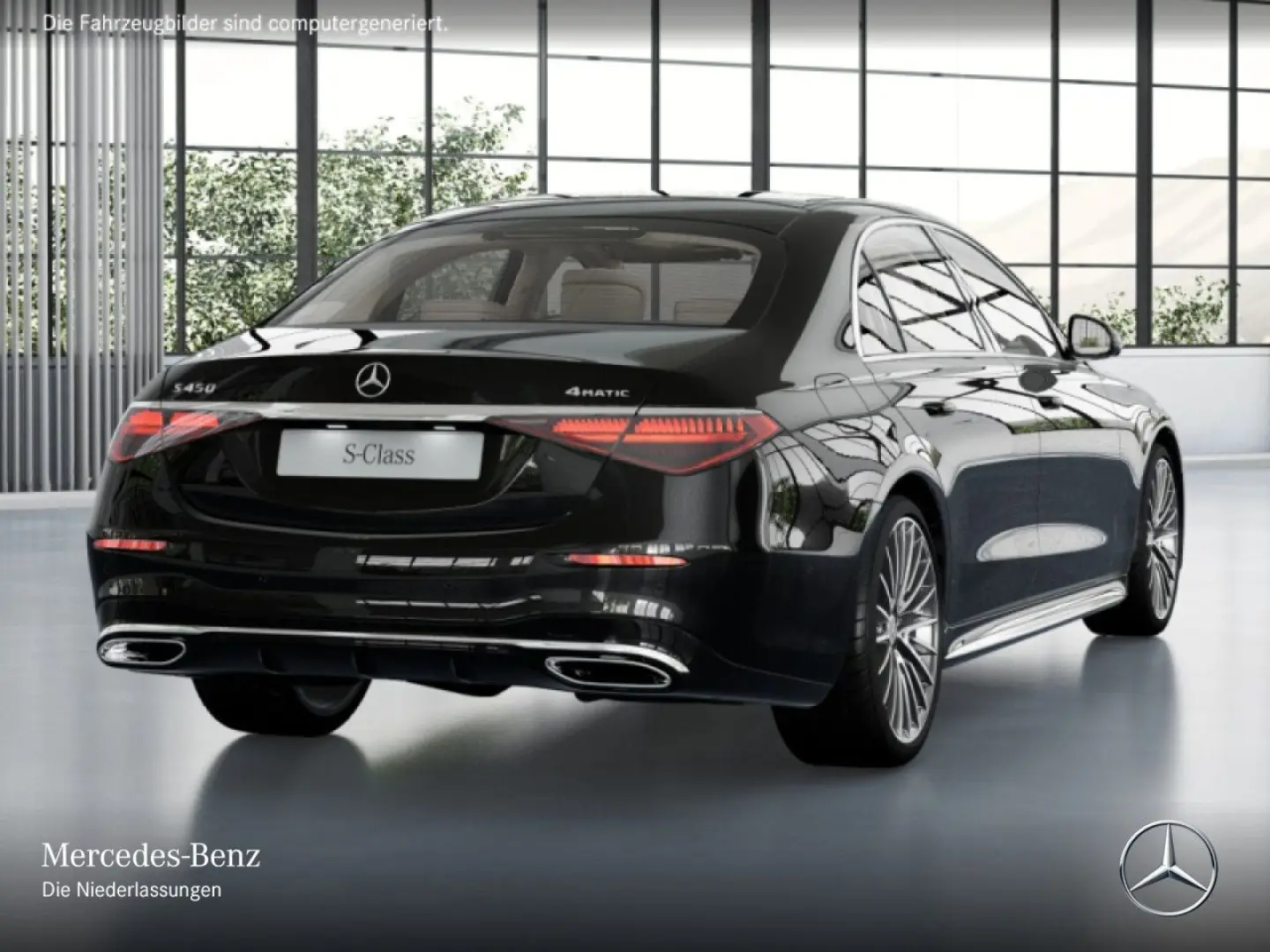 Mercedes-Benz S 450 4M lang AMG/Pano/360/HI-Lenk/Memo