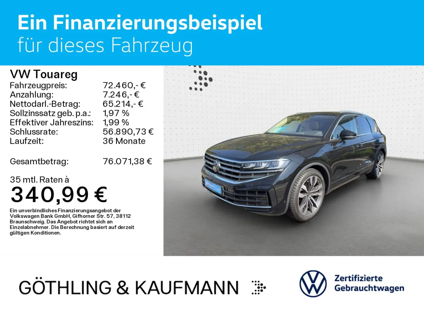 Touareg Elegance 4M 3.0TDI 210kW*PANO*LUFT*AHK*K